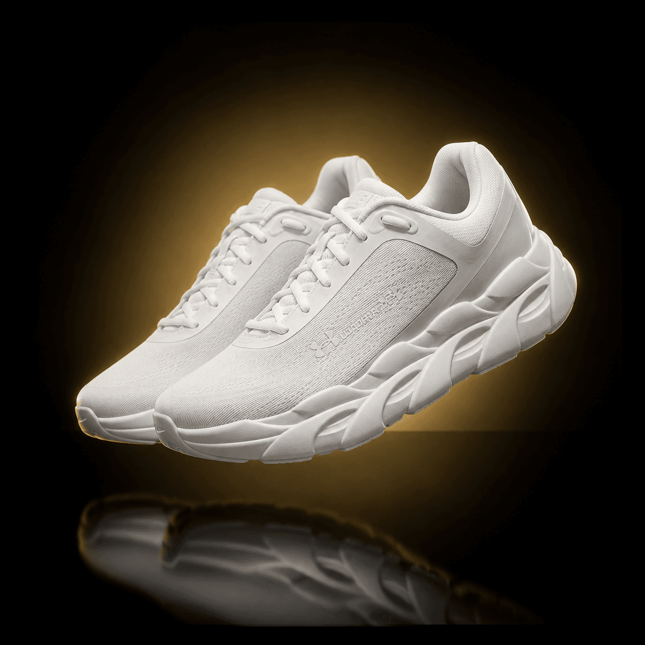 Tenis Under Armour Chunky Triple White