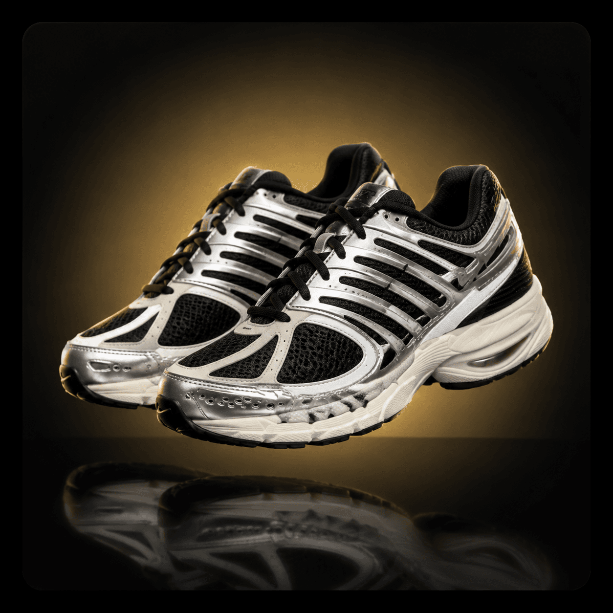 Retro Tech Silver Black
