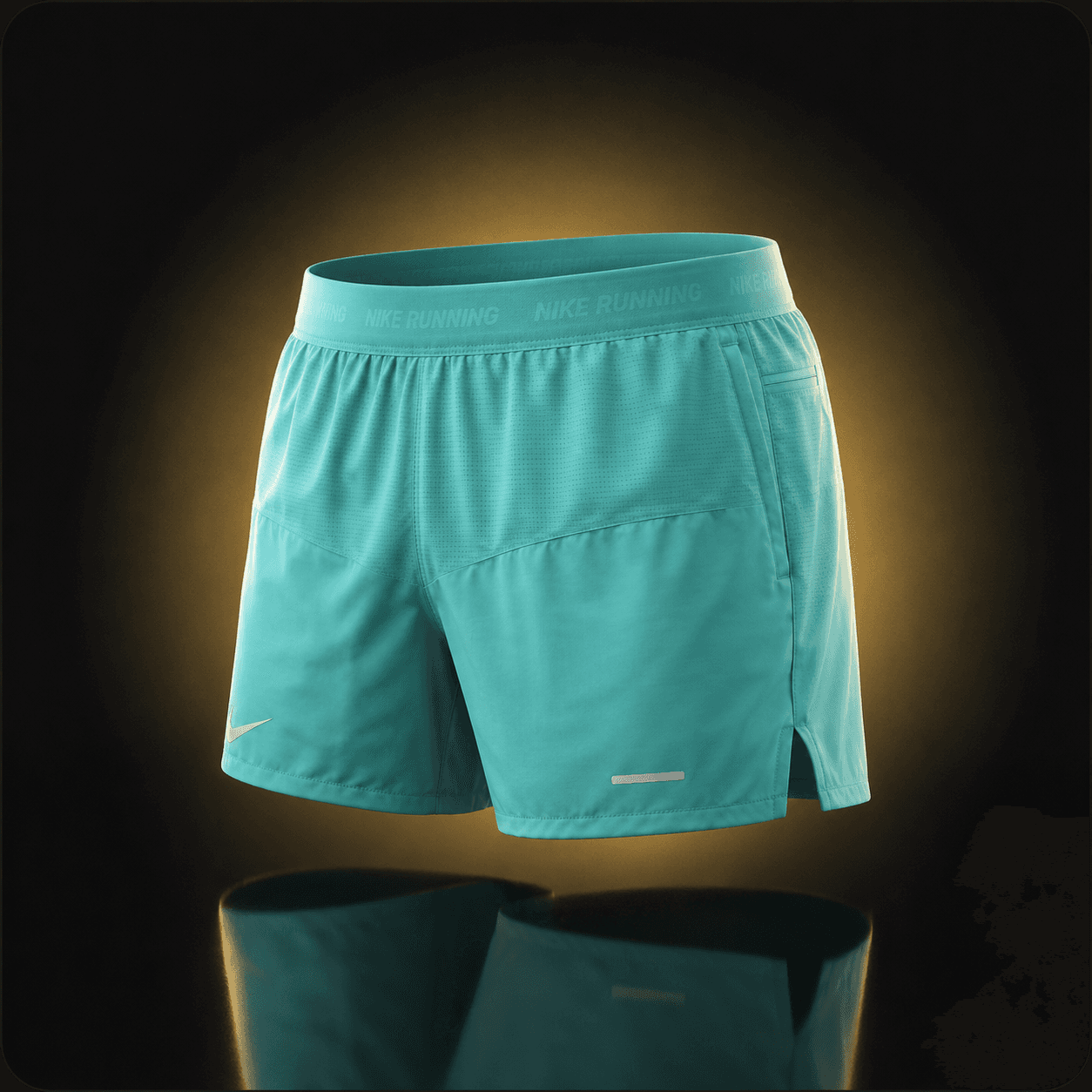 Short Nike Stride Turquesa