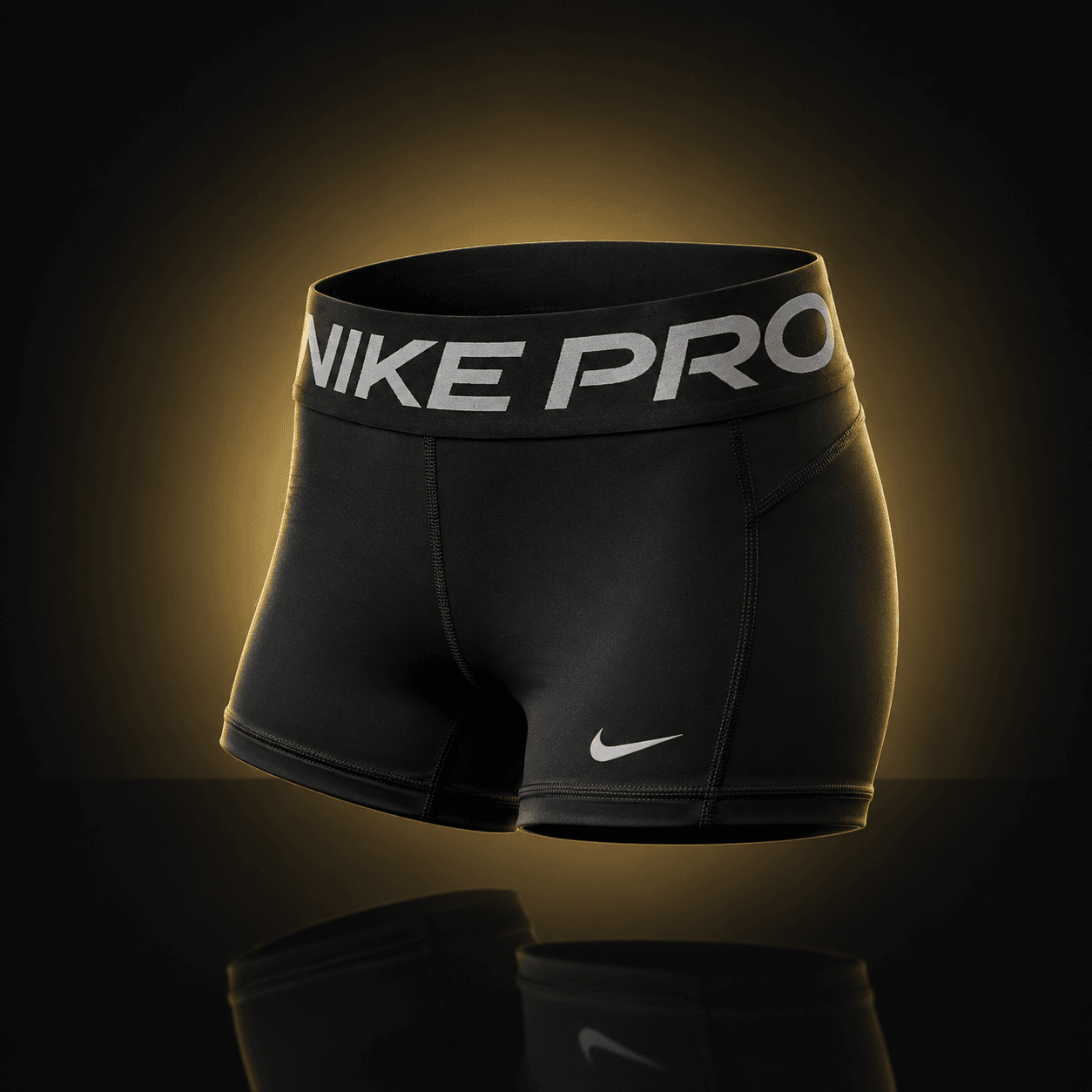 Short de Compresión Nike Pro Negro