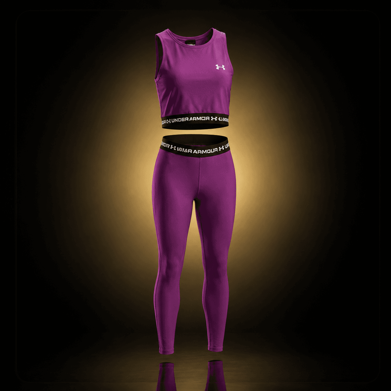 Conjunto Under Armour Morado Mujer
