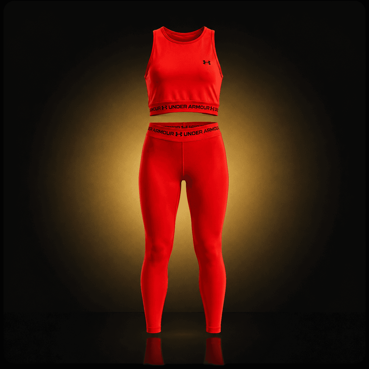 Conjunto Under Armour Rojo Mujer