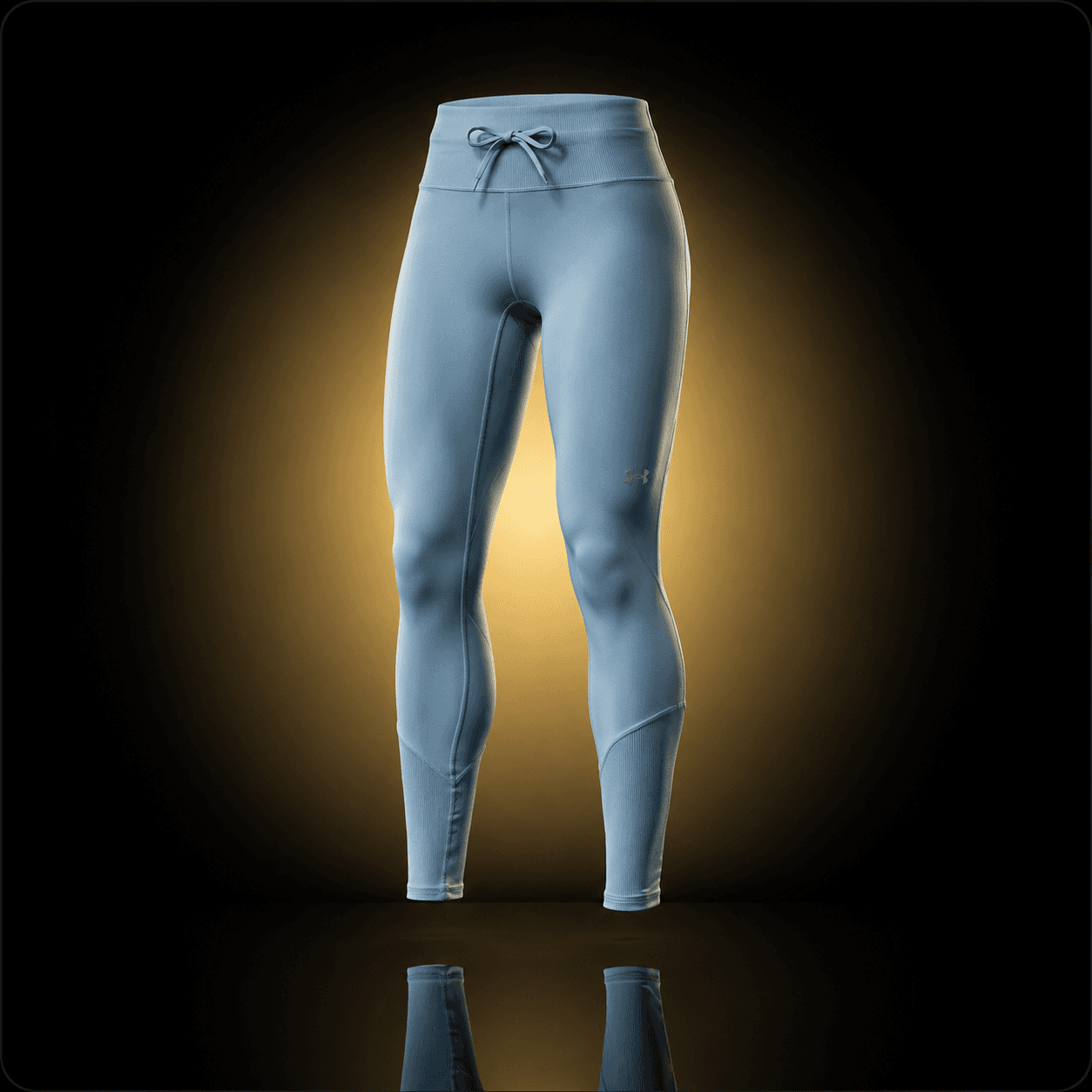 Legging Under Armour Azul Cielo Mujer