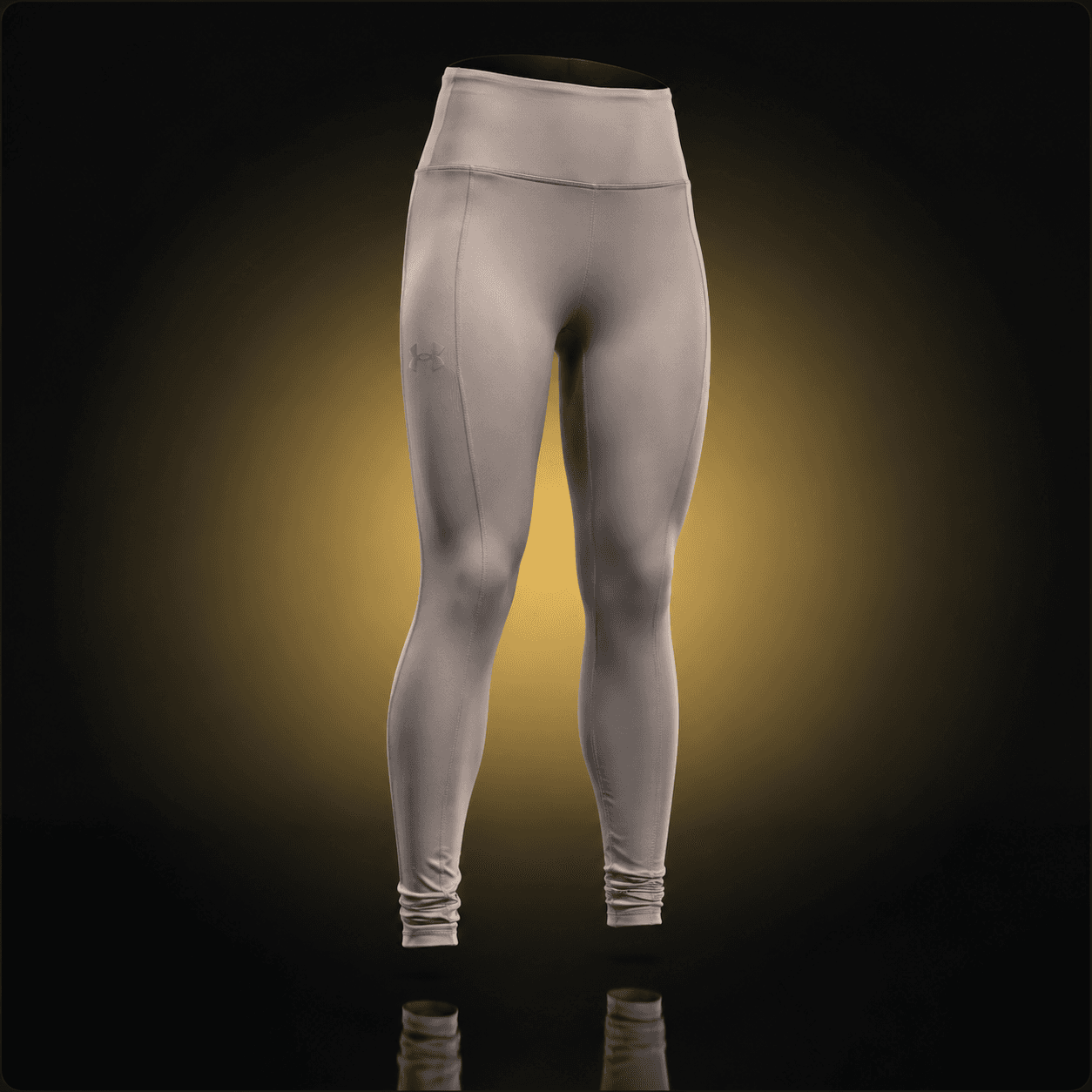 Legging Under Armour Taupe Mujer