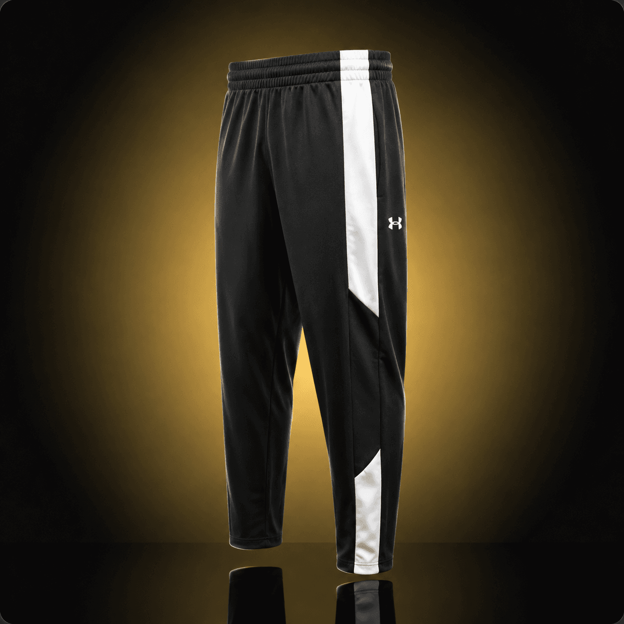 Pantalón Under Armour negro y blanco