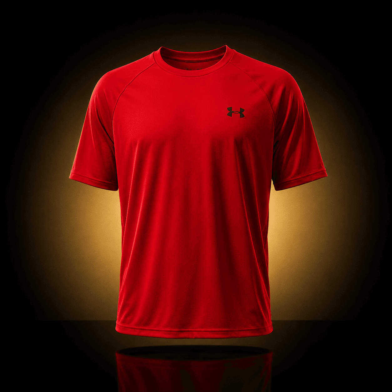 Camiseta Under Armour roja de rendimiento