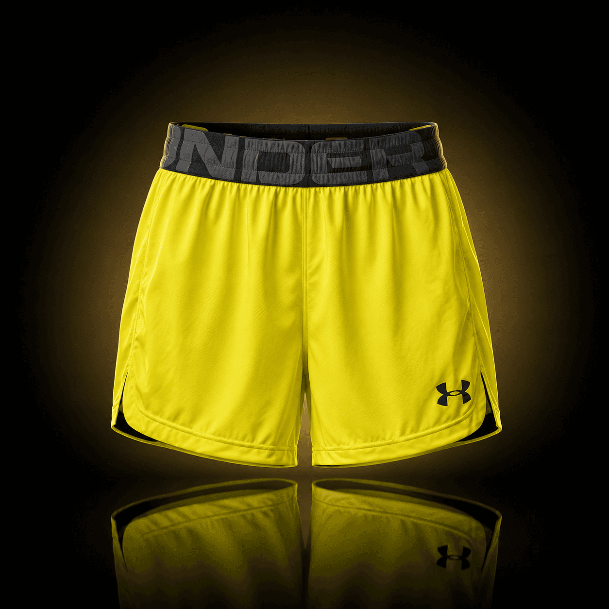 Short deportivo neón