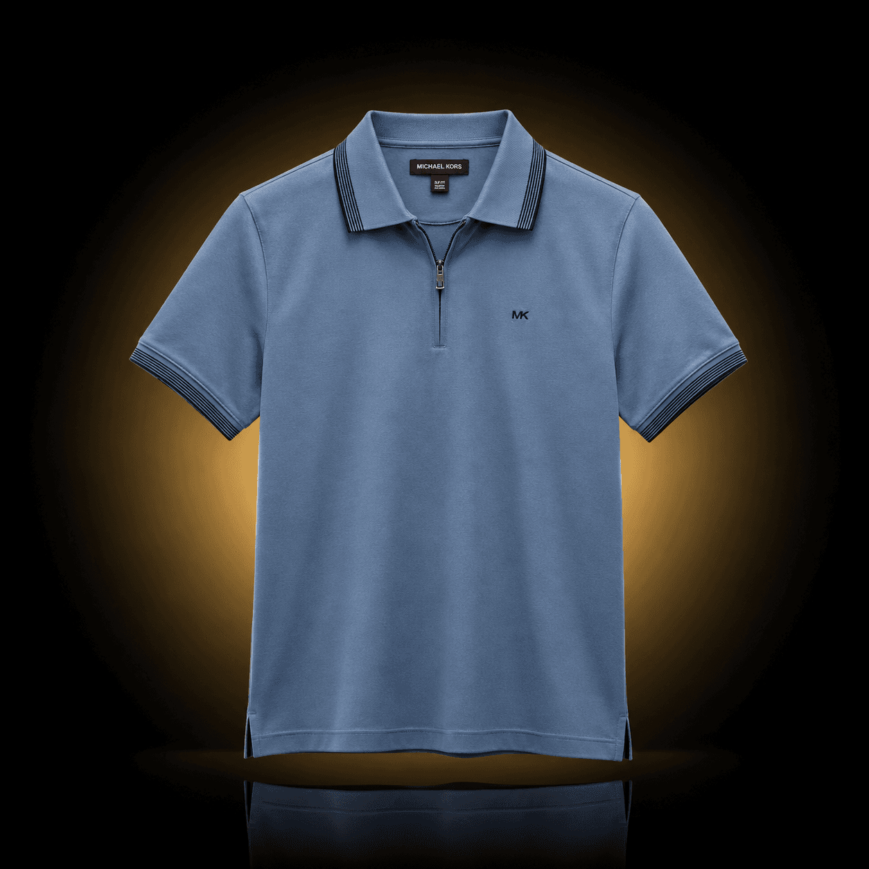 Polo azul polvo
