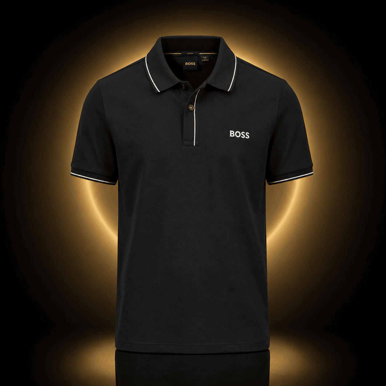 Polo BOSS negro