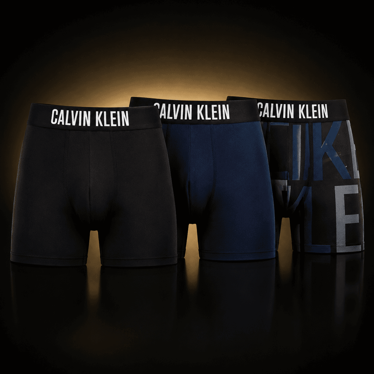 Trío de bóxers Calvin Klein Intense Power